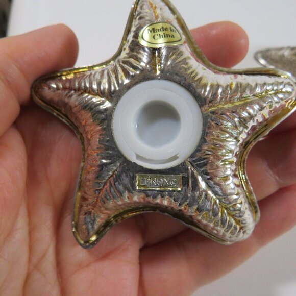 Lenox Silver Starfish Salt & Pepper Shakers - Picture 7 of 7